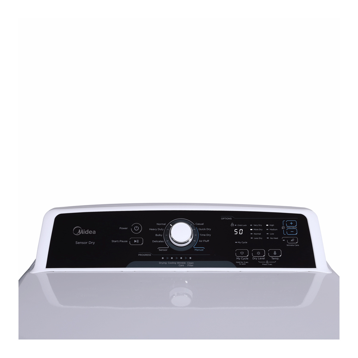Midea Dryer - 6.7 Cu. Ft. Front Load Electric Dryer