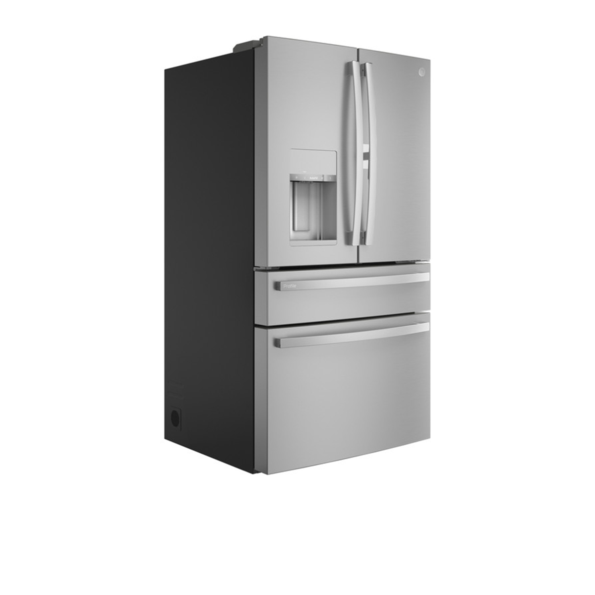 GE 27.9 Cu. Ft. Smart Fingerprint Resistant 4-Door French-Door Refrigerator with Door In Door