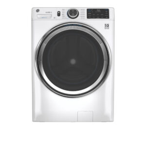 GE Steam Washing Machine - 4.8 cu. ft. Capacity Smart Front Load ENERGY STAR® Steam Washer with SmartDispense™ UltraFresh Vent System with OdorBlock™ and Sanitize + Allergen
