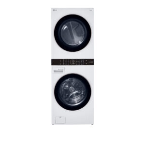 LA Wqshtower - Single Unit Front Load LG WashTower™ with Center Control™ 4.5 cu. ft. Washer and 7.4 cu. ft. Electric Dryer