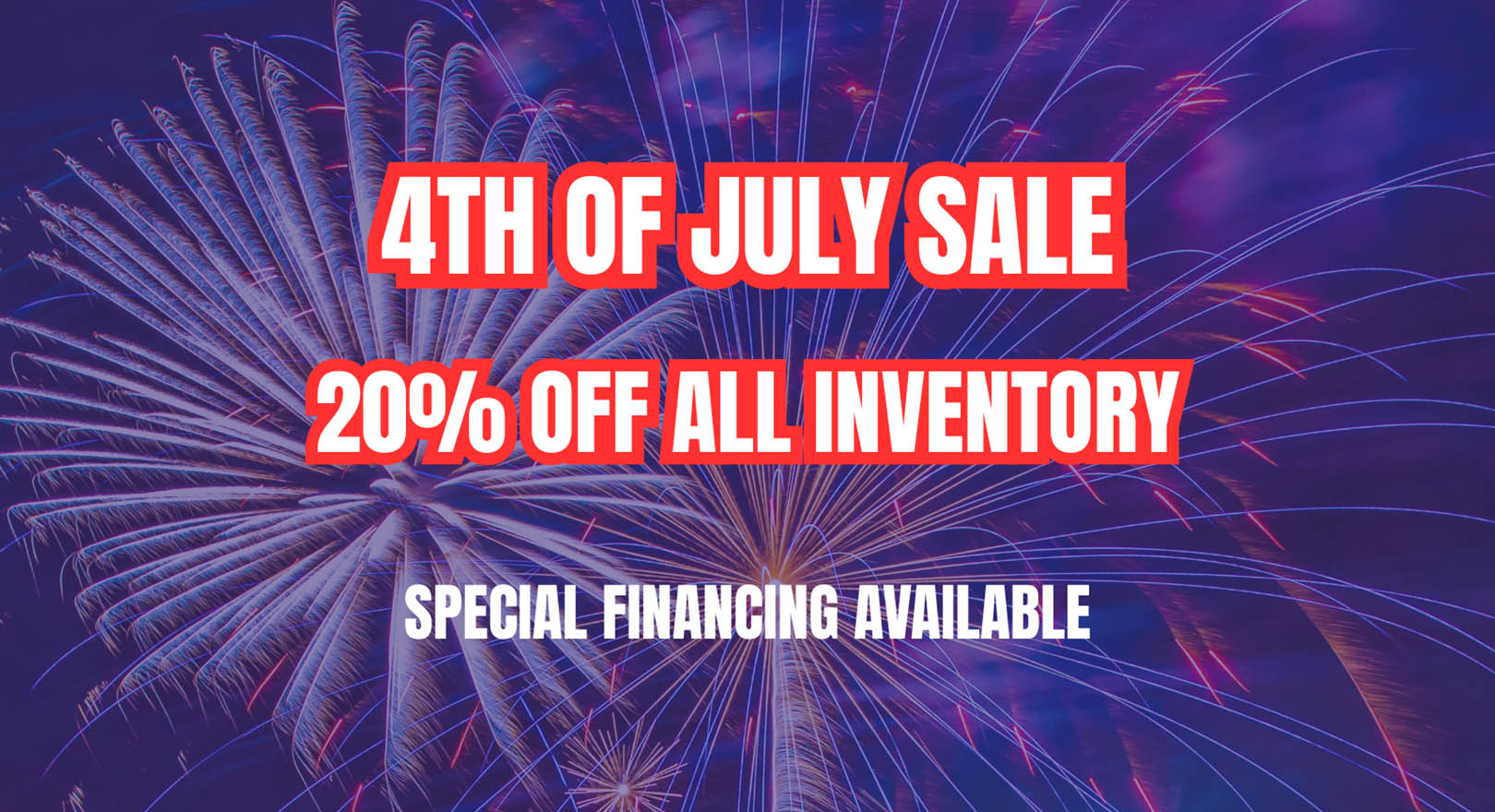4th of July Sale